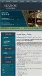 Mobile Screenshot of jleanoslaw.com